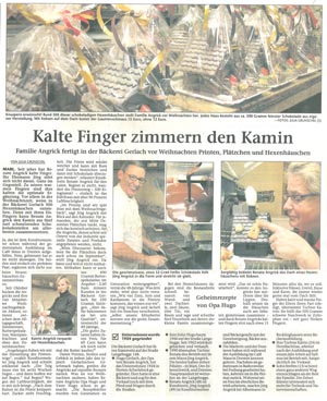 Zeitungsbericht